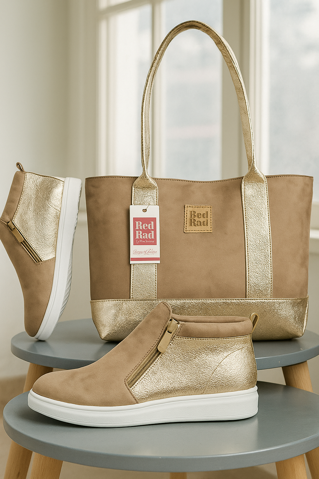 سنيكرز مع حقيبة