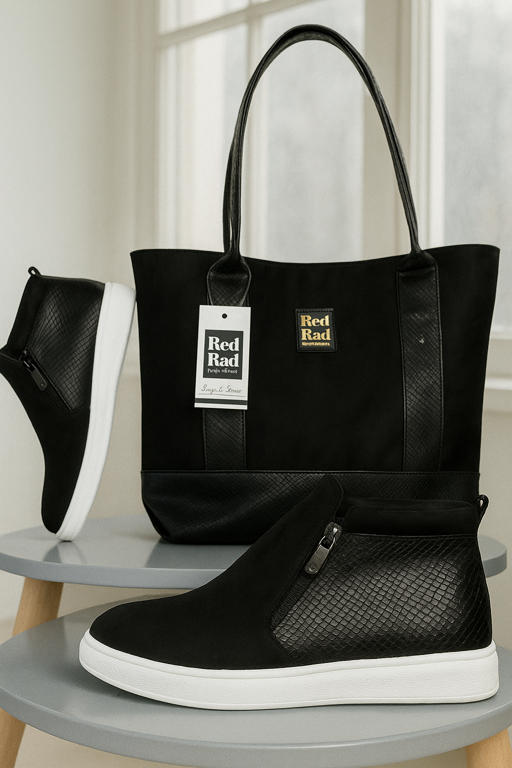 سنيكرز مع حقيبة