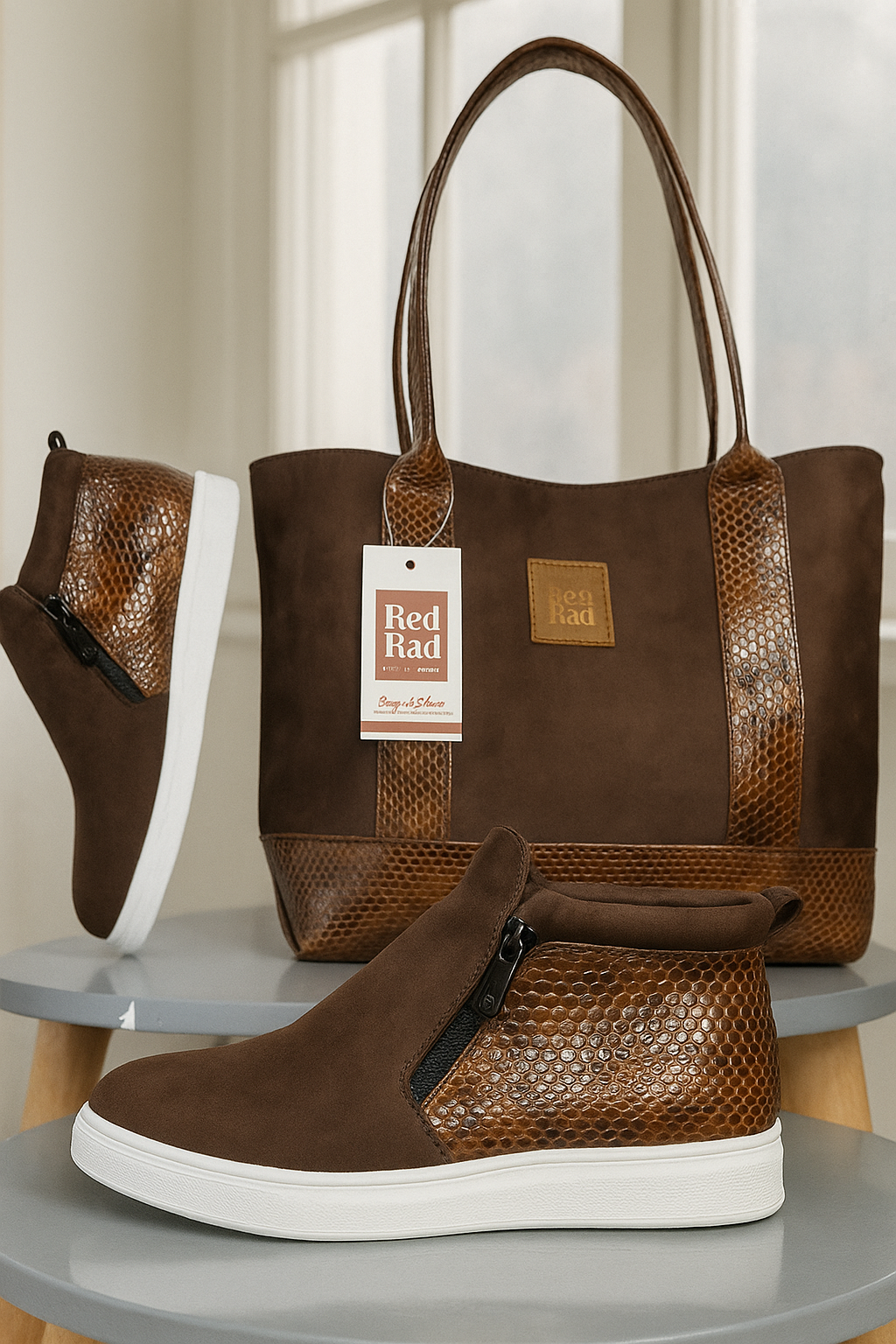 سنيكرز مع حقيبة